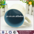 YSm0021Round forma 430ml bidimensional cerâmica caneca forma manufactory